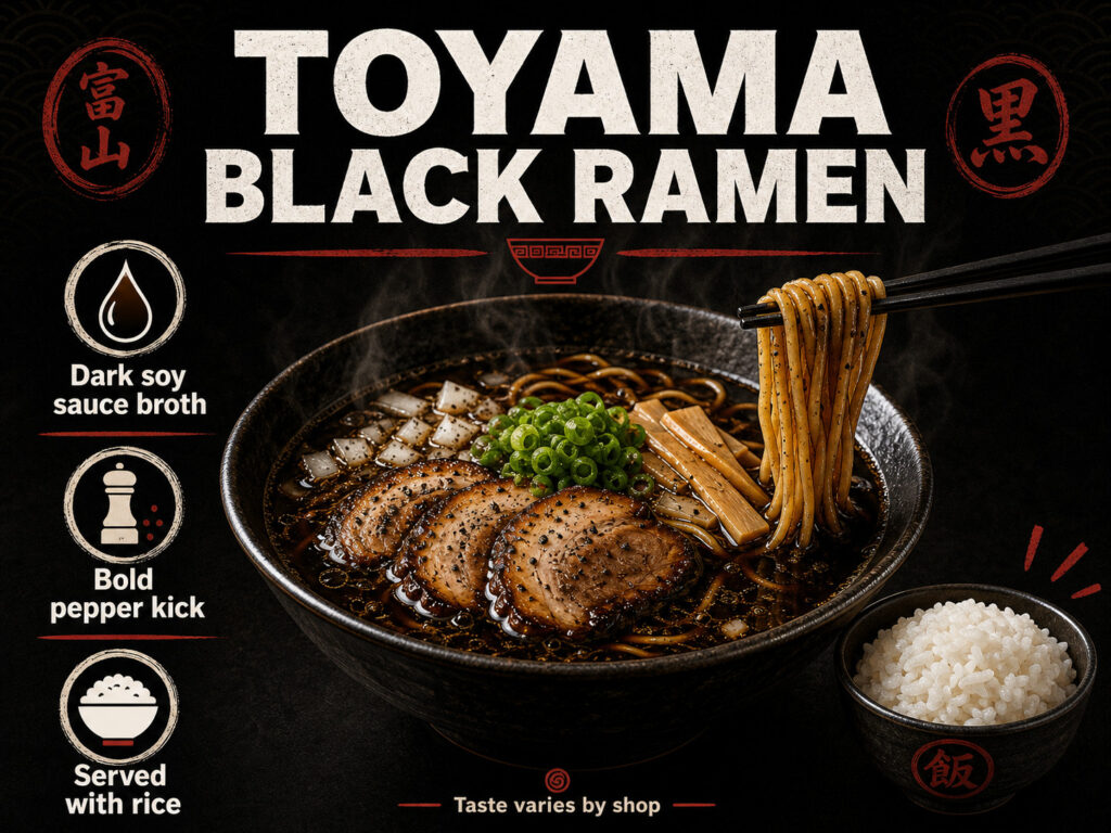 What Is Toyama Black Ramen?