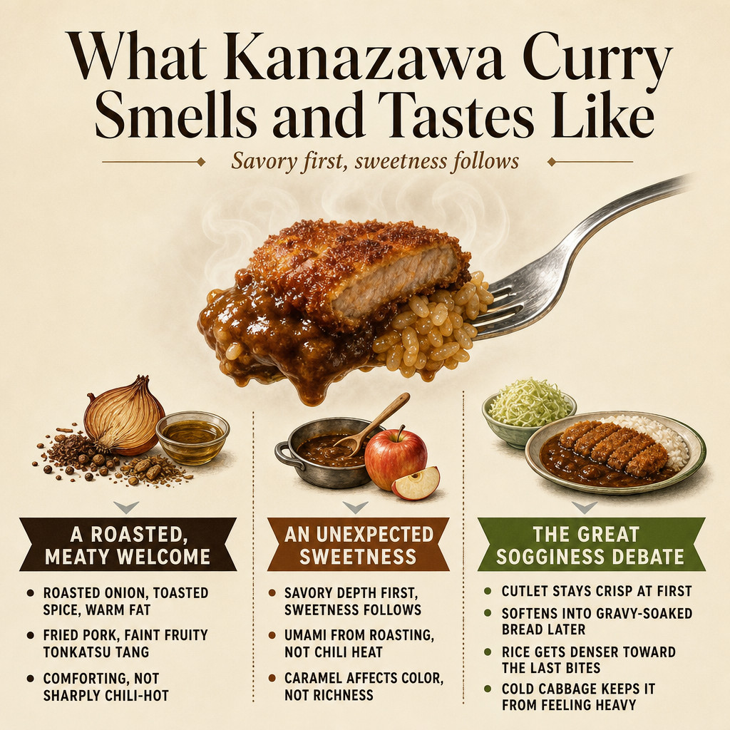 A qué huele y sabe el curry de Kanazawa