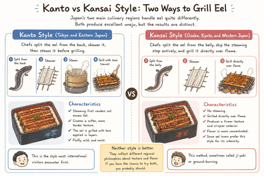 Kanto vs Kansai Style: Two Ways to Grill Eel