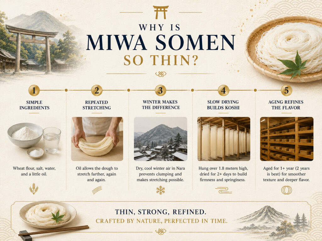 Why Is Miwa Somen So Thin?