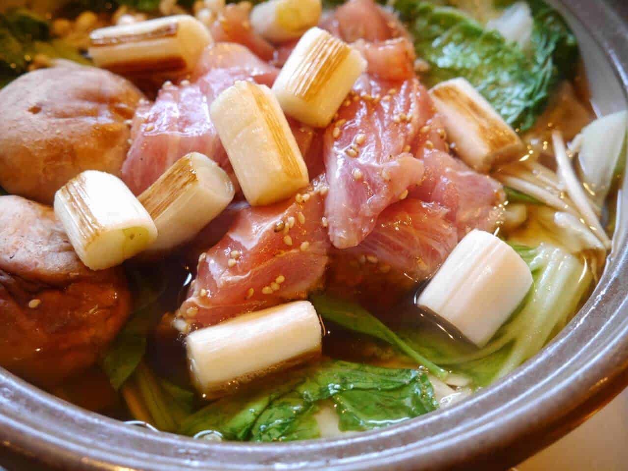 Negima nabe (ねぎま鍋) - Food in Japan