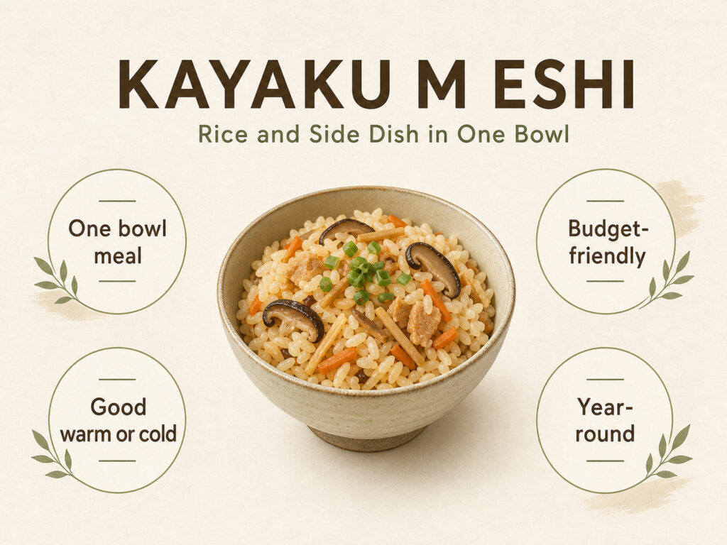 Features of Kayaku Meshi