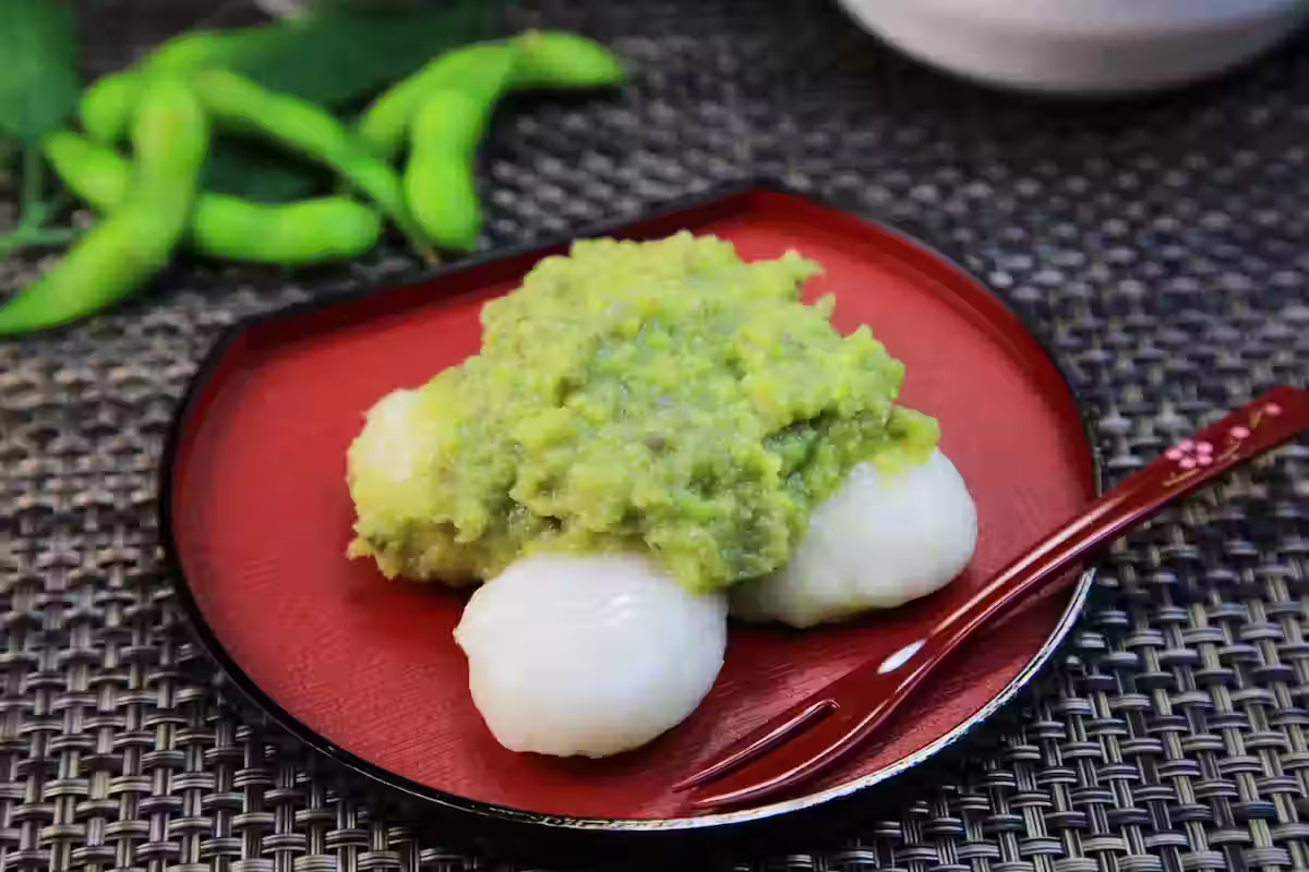 zunda mochi