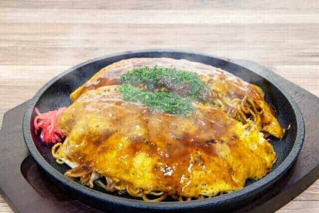 Hiroshima-style Okonomiyaki