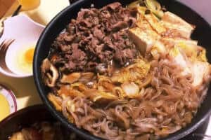 Kansai Style Sukiyaki (関西風すき焼き)