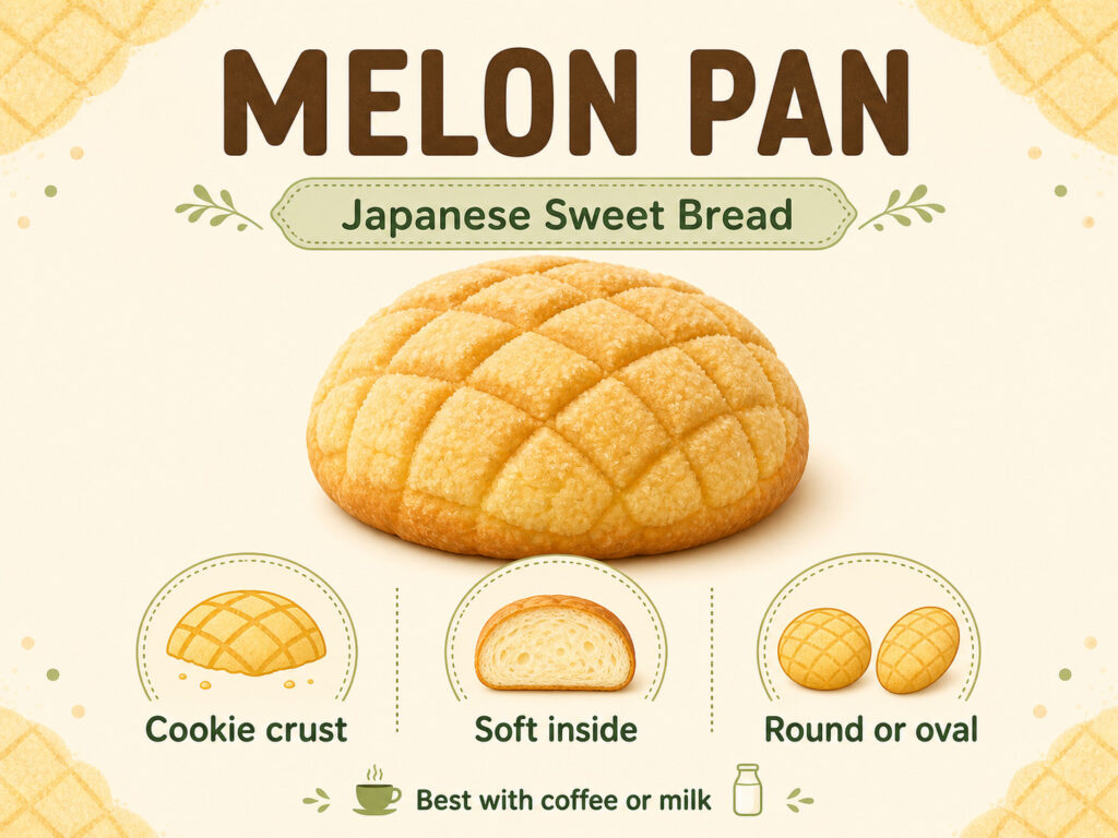 What Is Melon Pan (Japanese Sweet Bread)?