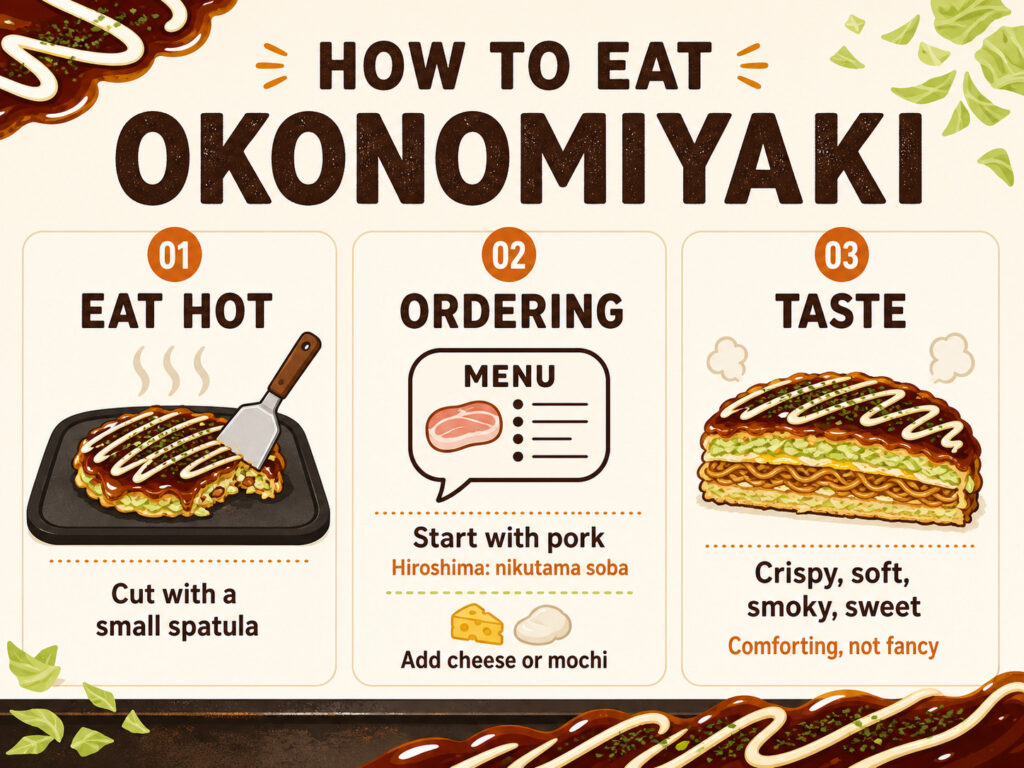 How to Eat and Order Okonomiyaki