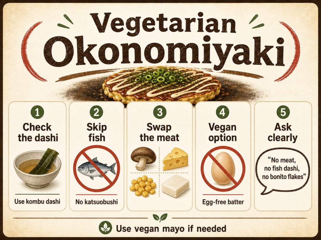 Vegetarian Okonomiyaki
