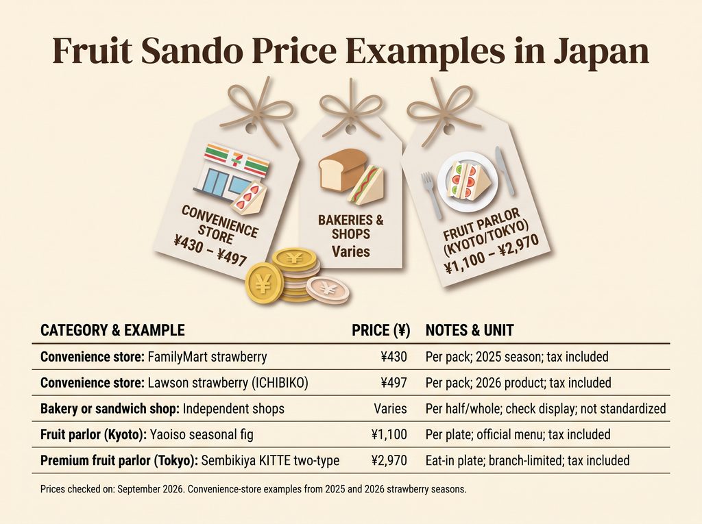 Fruit Sando Price, Nutrition, and Allergens