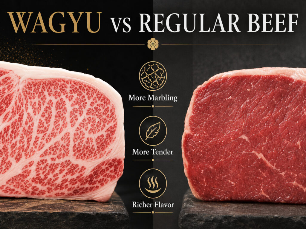 Wagyu vs. Domestic Beef