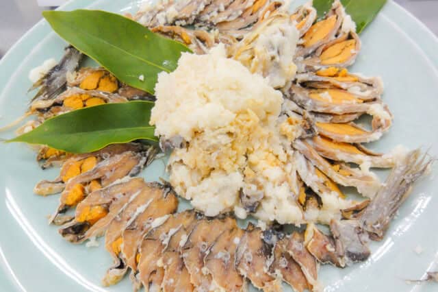 Funazushi - Pickled fish in salt