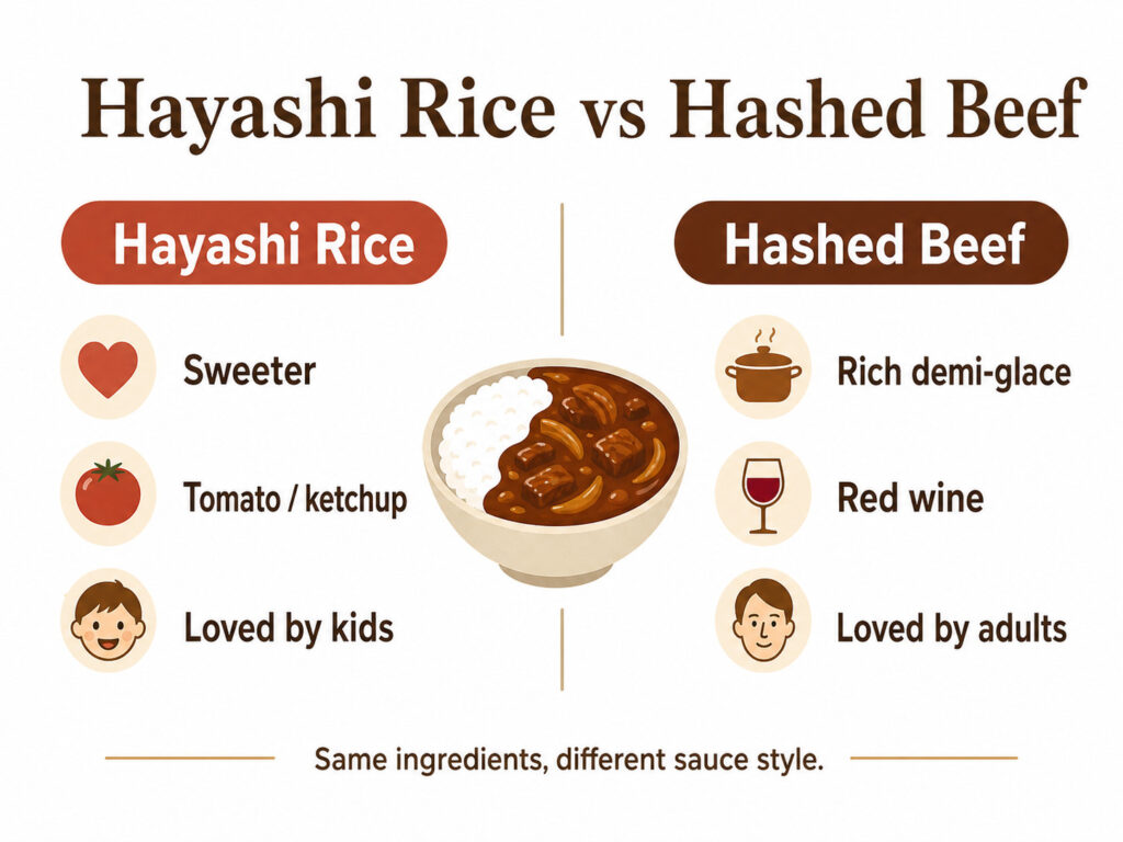 Hayashi Rice vs Hashed Beef