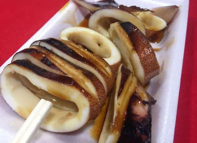 Grilled squid "Teppoyaki" 