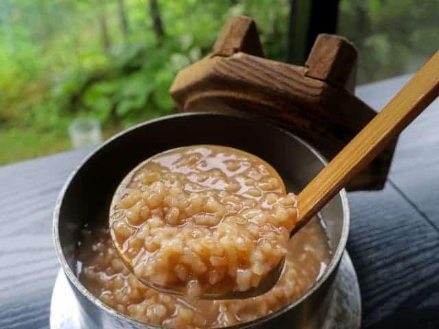 Tea Okayu in Tou no Chaya