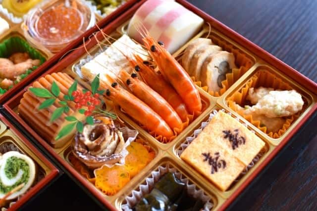 Japanese New Year Food bento