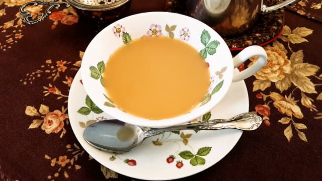 Royal Milk Tea served in cup
