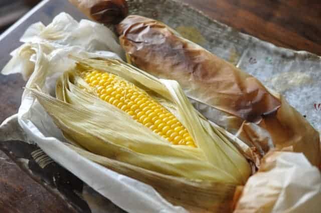 Grilled corn