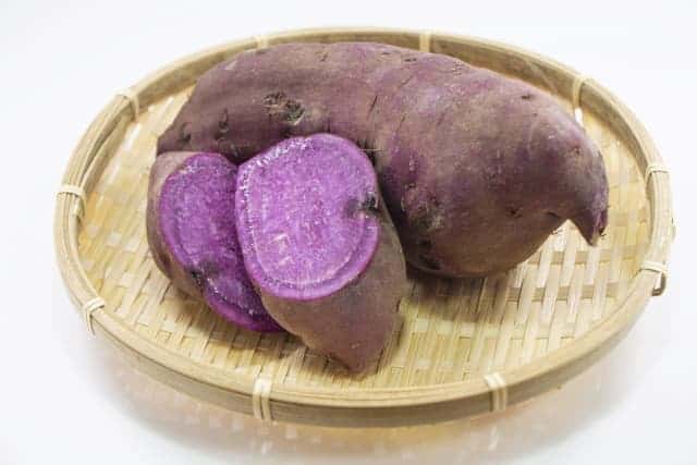 Purple sweet potatoes