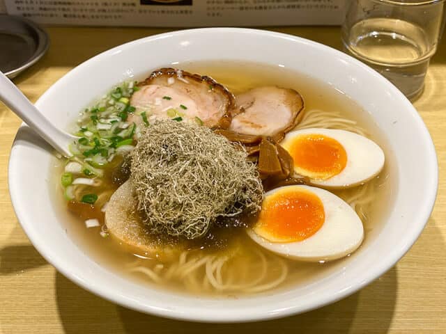 Ogikubo ramen with many toppings