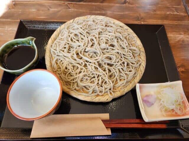 Juwari soba set dish