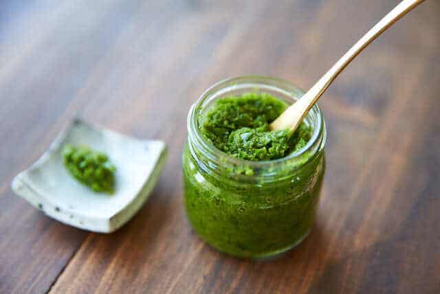 yuzu kosho in a jar