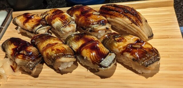 anago zushi from Sushi Hashimoto