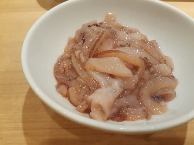 raw squid fermented