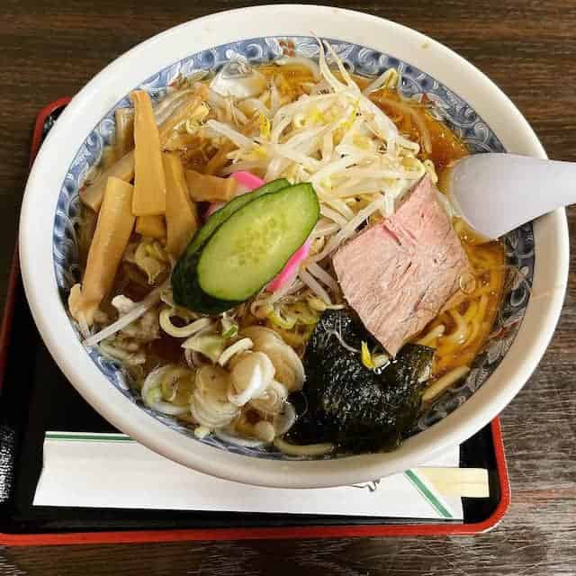 Hiyashi Ramen in Sakaeya Honten