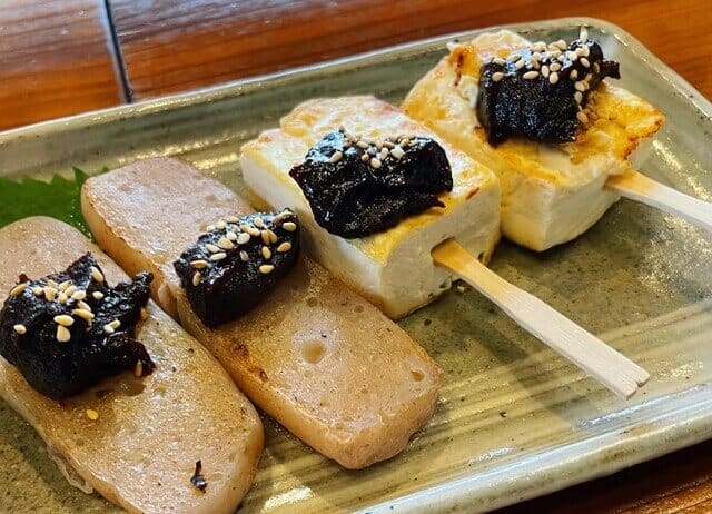 Tofu dengaku from Ishibe-juku Dengaku Chaya 