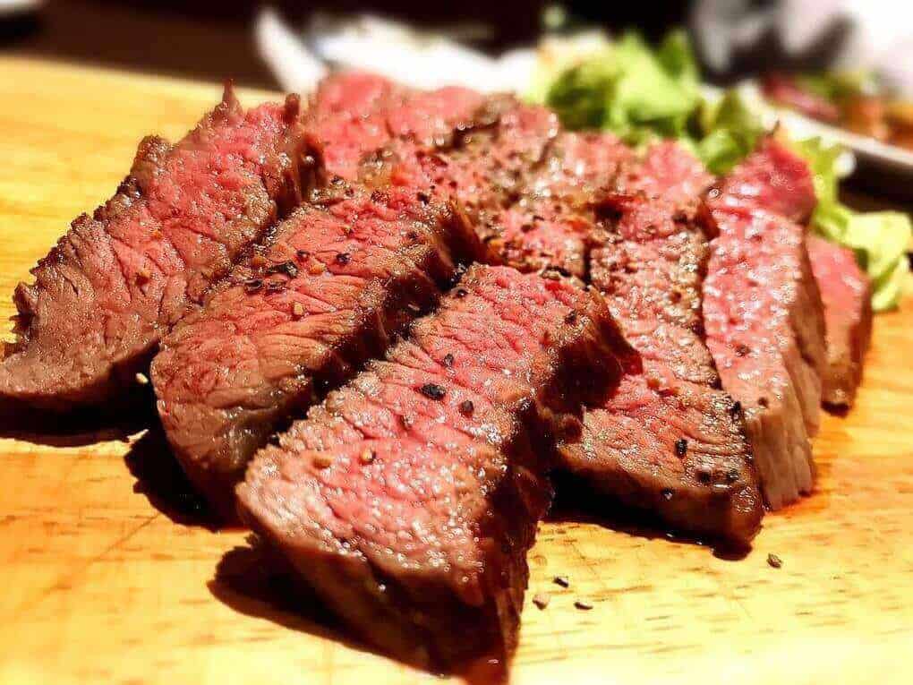 Miyazaki beef medium rare