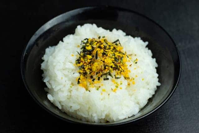 Rice with Noritama Furikake of Marumiya