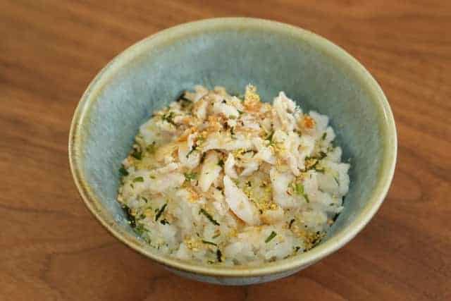 Fish Furikake rice