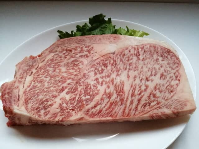 Miyazaki beef sirloin steak