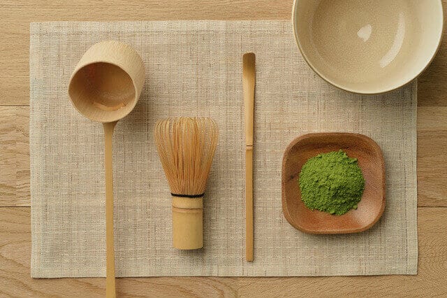 Japanese tea ceremony tools