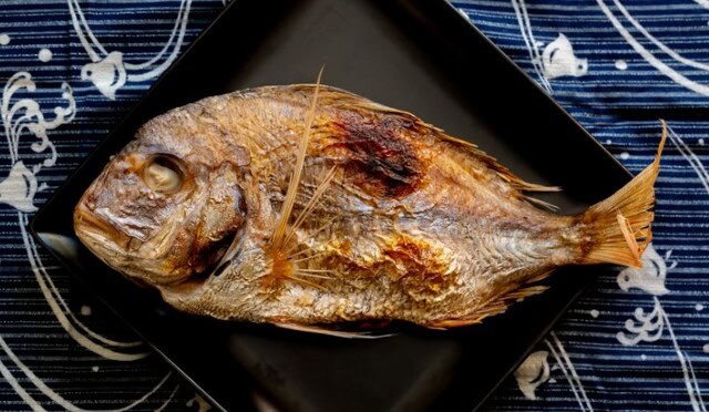 sea bream fried