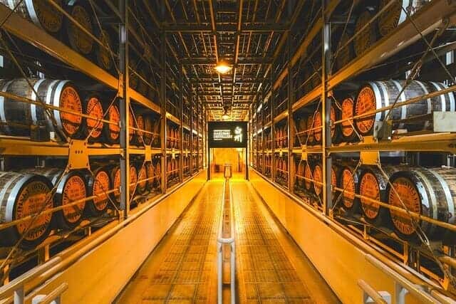 Suntory distillery