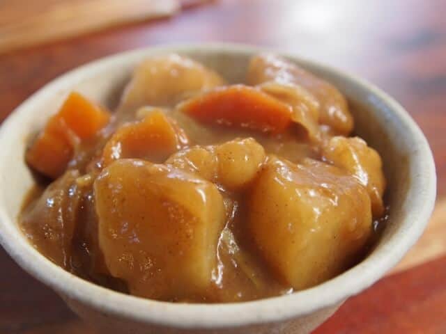 close up of Japanese Curry