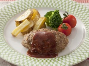 Hamburg steak (ハンバーグ)