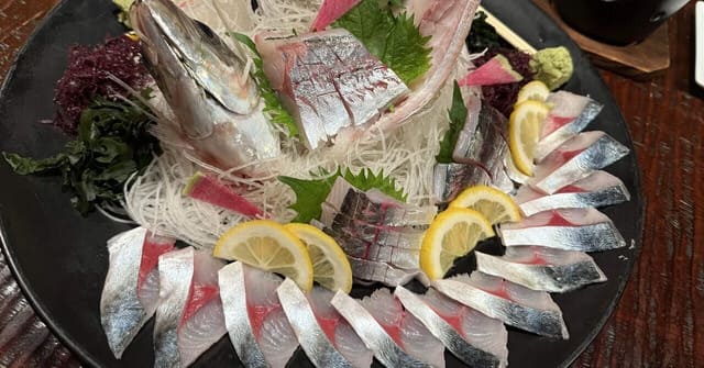 seki saba sashimi