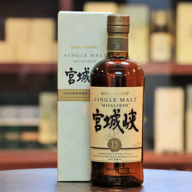 15 year old miyagikyo whisky