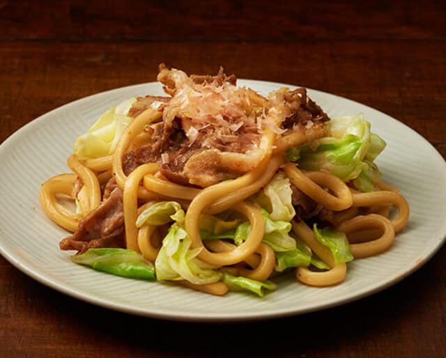 grilled udon