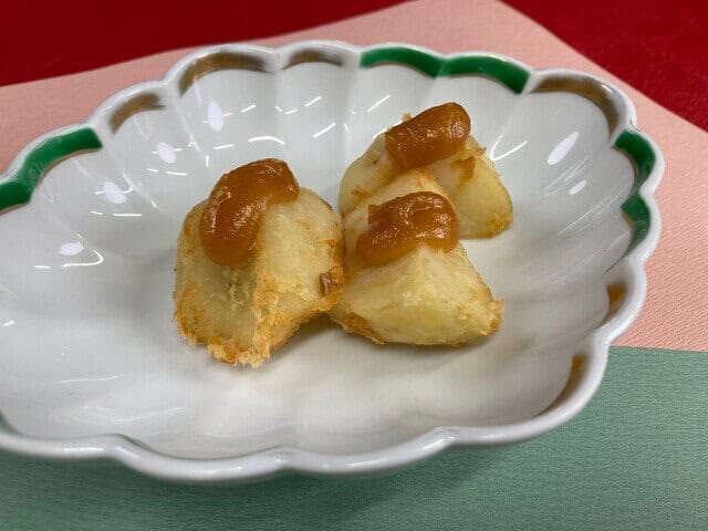 miso potato snack