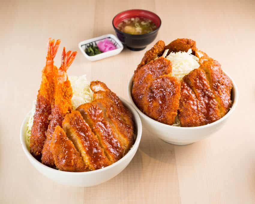 Komagane sauce katsu don