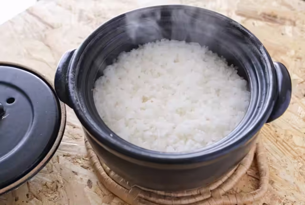 cooked sasanishiki