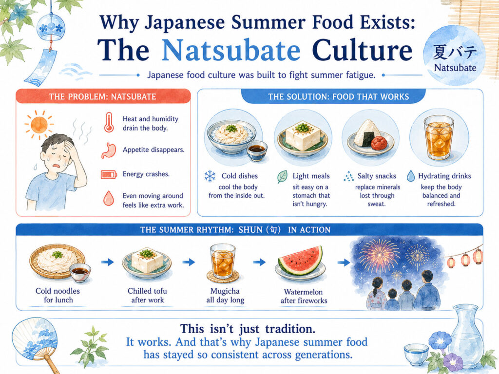 Why Japanese Summer Food Exists: The Natsubate Culture
