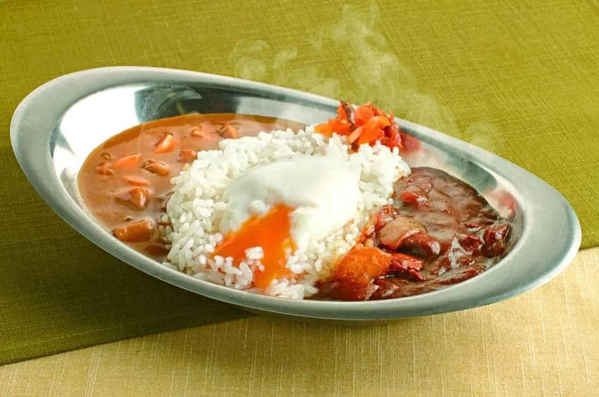 Aigake jindai curry rice