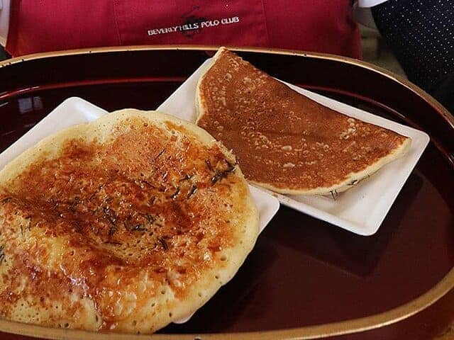 grilled pancake