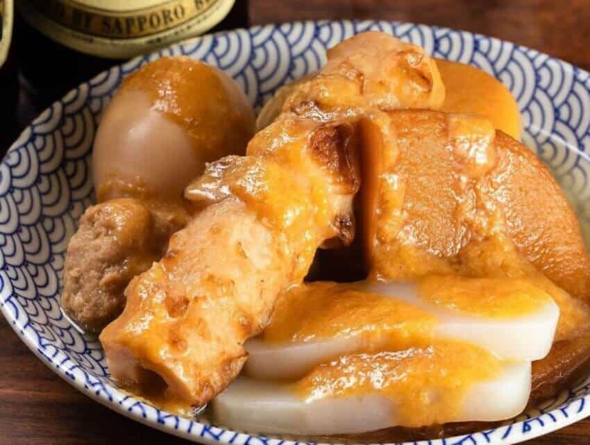 Aomori shoga miso oden