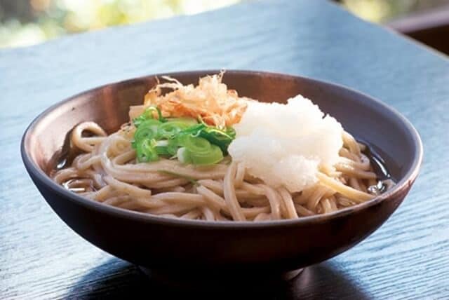 Oroshi soba noodles