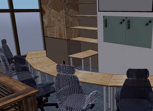 Spaces inside the cafe